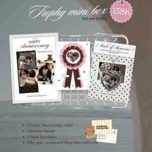 Hộp quà Trophy mini box