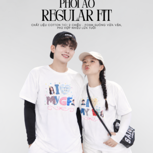 Áo thun Regular fit - In theo yêu cầu (Phôi áo cotton tici)